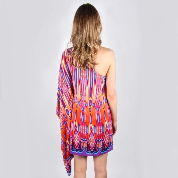 JAYGODFREY One Shoulder Silk dress - Picture 2 of 7